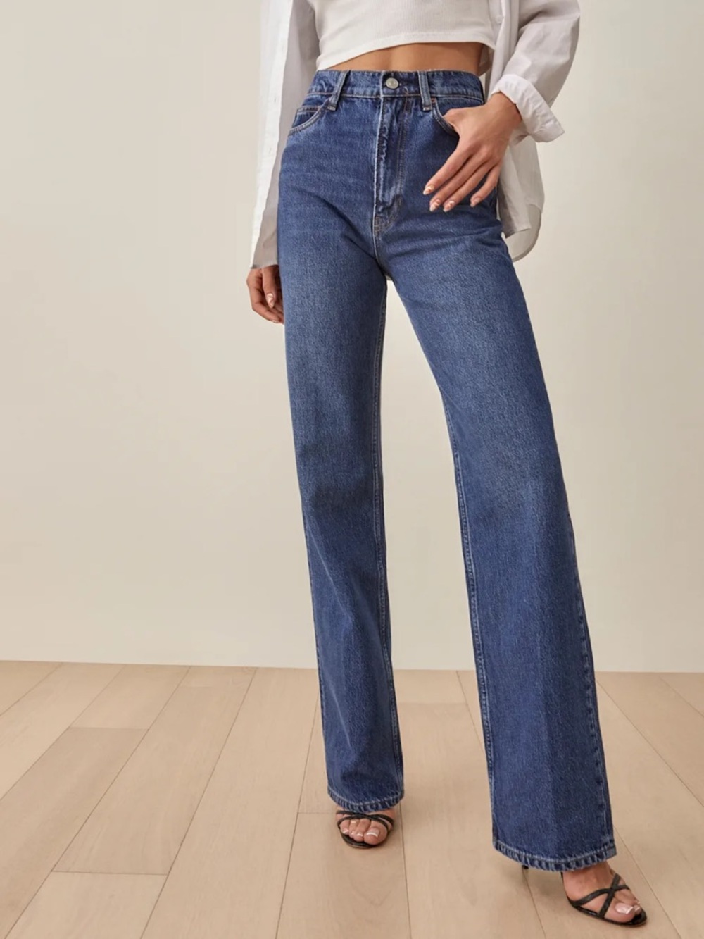 Reformation Wilder High Rise Jean size 26